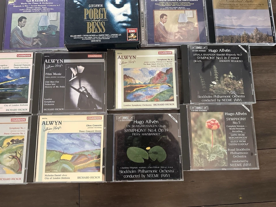 LOT OF 37 CD LOT Classical Jazz CHANDO Gary Burton & Barber, Gershwin #4 Foto 3 de 4