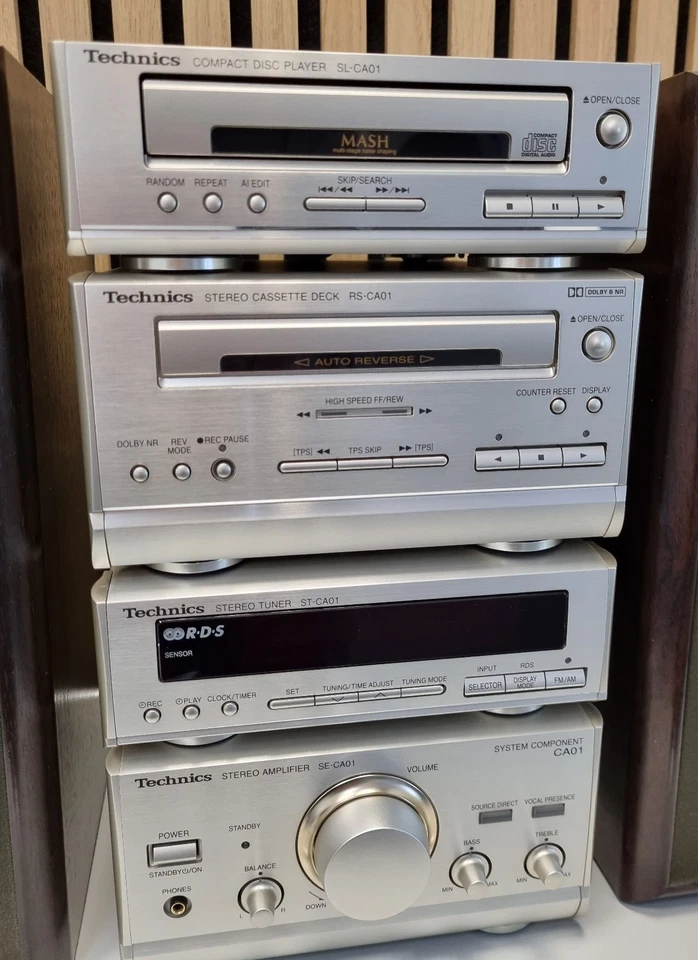 Technics CA01 Mini Stereoanlage - HiFi System - Mängel siehe Zustandsbeschr. - Bild 4 von 4