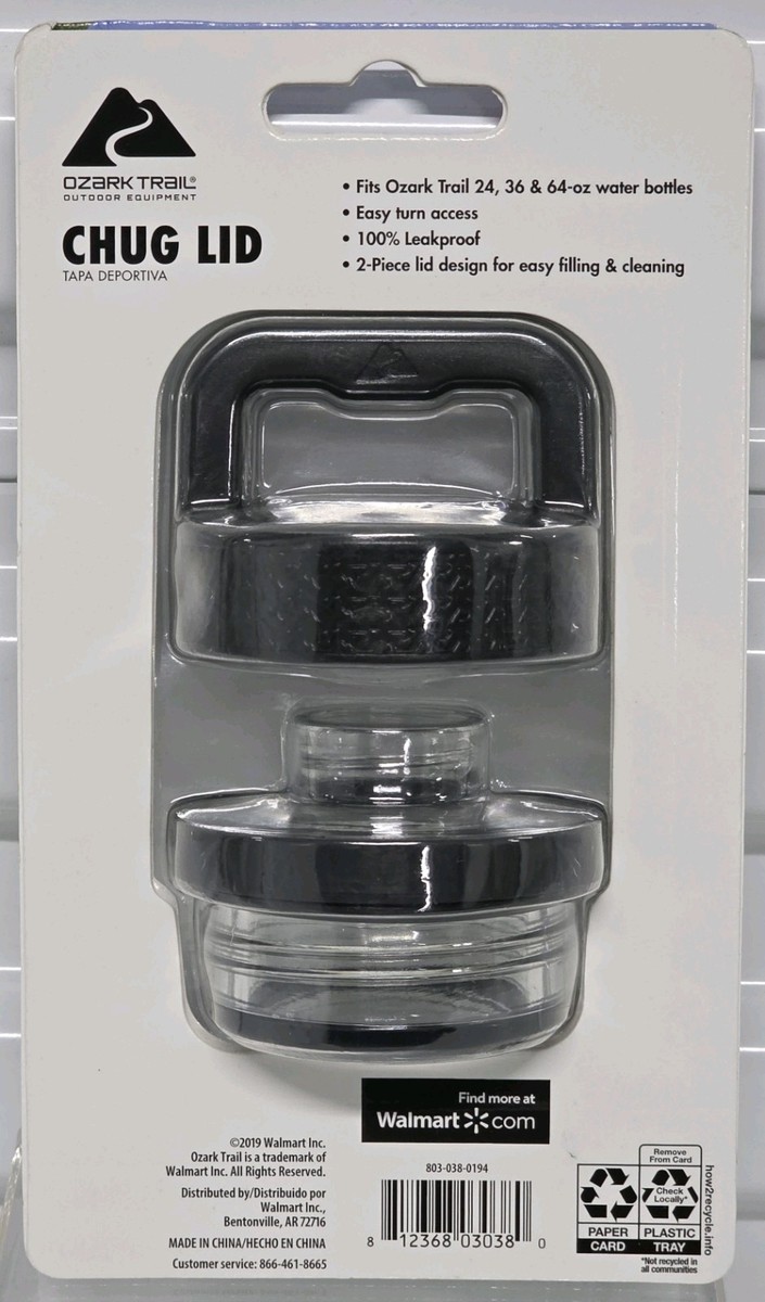Ozark Trail Chug Lid - Lid Fits 24, 36, 64oz Bottles