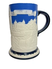 Villeroy & Boch Mettlach Beer Stein 1L 1976 Limited Edition Relief