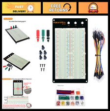 Solderless Breadboard Super Kit - 1660 Tie-Points, Jumper Wires for Arduino Prot