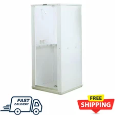 Durastall Shower Stall 32" x 32" x 75" Standard Base Slip Resistant Floor White