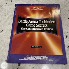 Battle Arena Toshinden Game Secrets Prima’s Secrets Of The Games Stratton Guide