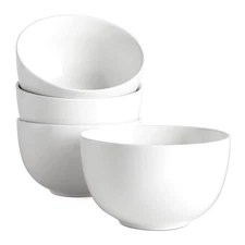 DOWAN 5.8" Deep Soup Bowls & Cereal Bowls - 30 Ounces Large Bowls Set of 4 fo...