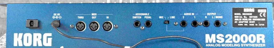 KORG MS2000R Analog Modeling Synthesizer in sehr gutem Zustand. - Bild 2 von 3