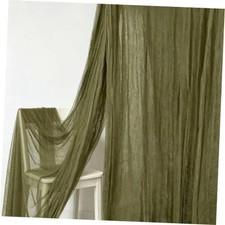 26FT Large Size Halloween Creepy Cloth Decoration Green Spooky Fabric Cloth