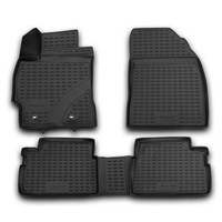 Gummi-FußMatten Toyota Corolla 2013-2018 (Limousine) Novline Passgenau Auto Set