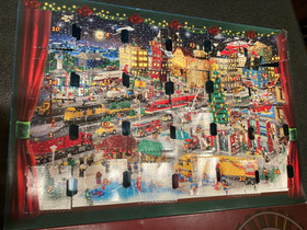 Lego City ADVENT CALENDAR  2824 mostly complete with tray & box