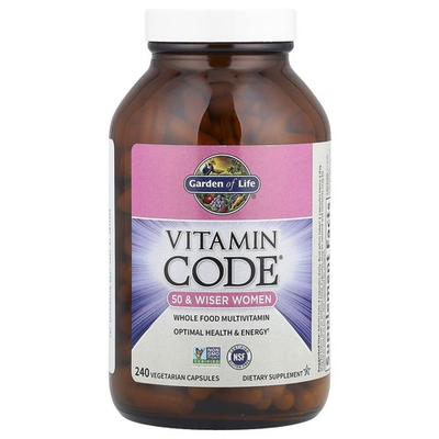 #ad Garden Of Life Women#x27;s Vitamin Code 50 And Wiser 240 Capsules $29.99