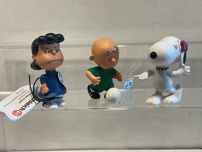 Peanuts 2014/17 Schleich 3 x Figur Charlie Brown, Lucy, Belle schönes Set