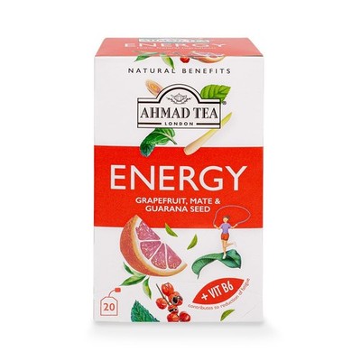 Ahmad Tea Herbal Tea, 20 ct (Pack of 6) - Caffeinated & Sugar-Free
