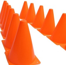 Fun Express Orange Traffic Cones - Set of 12 - VBS Vacation Bible School Supp...