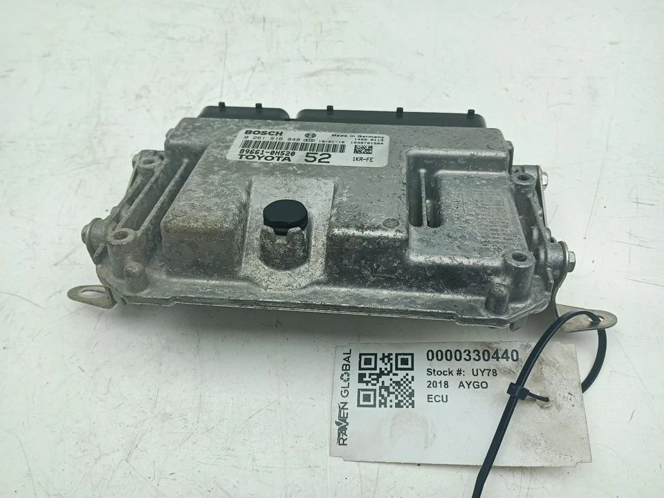 TOYOTA AYGO ENGINE 1KR-FE CONTROL MODULE ECU 896610H520 MK2 2014 - 2018 - Image 4 of 4
