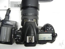 Nikon D300 DSLR Camera / Nikkor 18-70mm/D-10 Grip/Charger/Lowepro Backpack/Manua