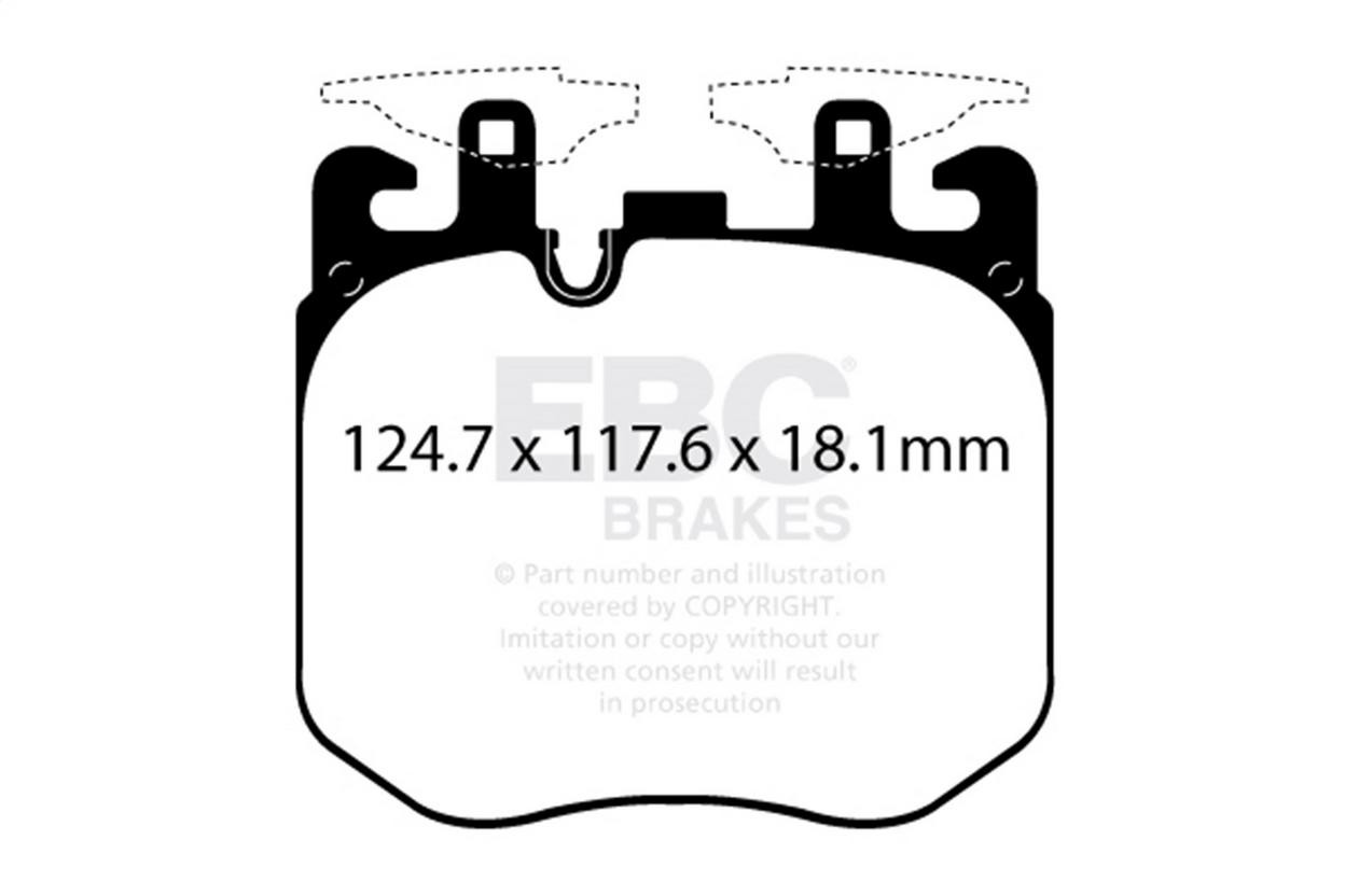Rolls-Royce Phantom 2026 Front Brake pad sets Set