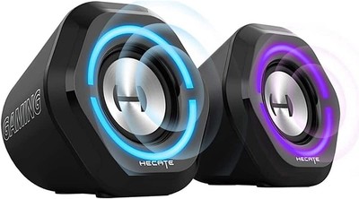 Edifier - G1000 2.0 Bluetooth Gaming Speakers with RGB Lighting (2-Piece) - B...