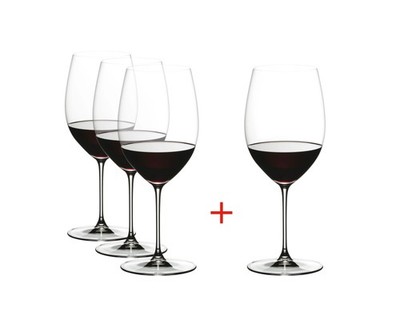 Riedel Veritas Cabernet/ Merlot Weinglas 4er-Set