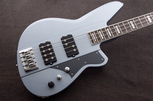 Reverend Thundergun Bass Metallic Silver Freeze - Bild 3 von 5