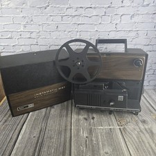 VTG Kodak Instamatic M67 Movie Projector W/ Reel Carry Case Motor Works No Light