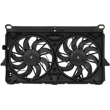 Radiator Electric Cooling Fan GM3115212 Engine Slim Fan Fits for 2005-2006 Black