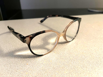 OCCI CHIARI Women Reading Glasses Tortoise/Lavender 3.0 NEW