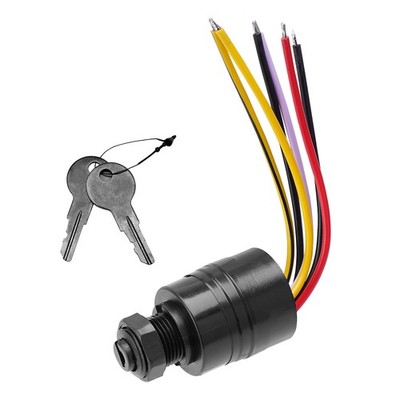 Ignition Key Switch Boat Push to Choke 6 Wires for Mercury Outboard 87-88107 A5