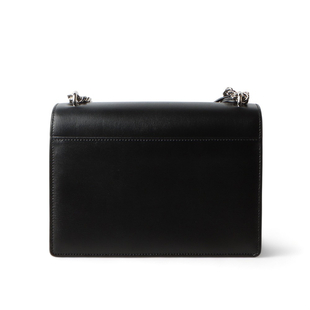 Borsa a tracolla Saint Laurent Monogram Sunset Medium color argento 442906 69560204