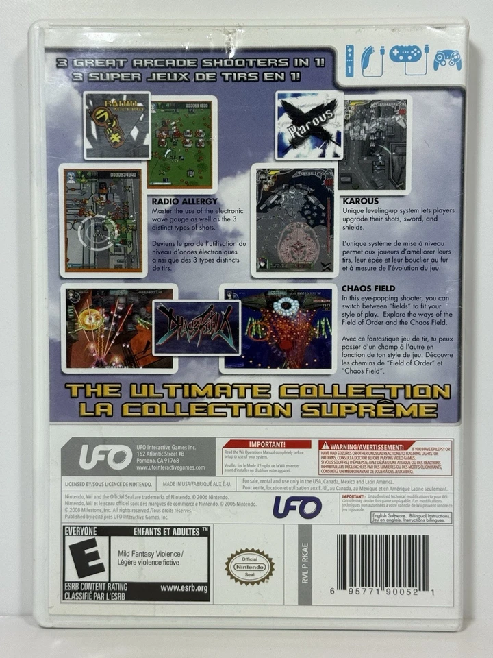 Ultimate Shooting Collection Nintendo Wii 2006 Complete Manual Tested - Image 2 of 4