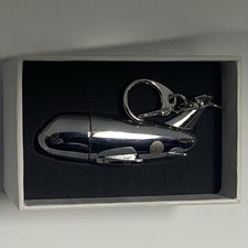 Metal Airplane 4GB USB 2.0 Flash Pen Drive DFS Los Angeles Keychain Memory Stick