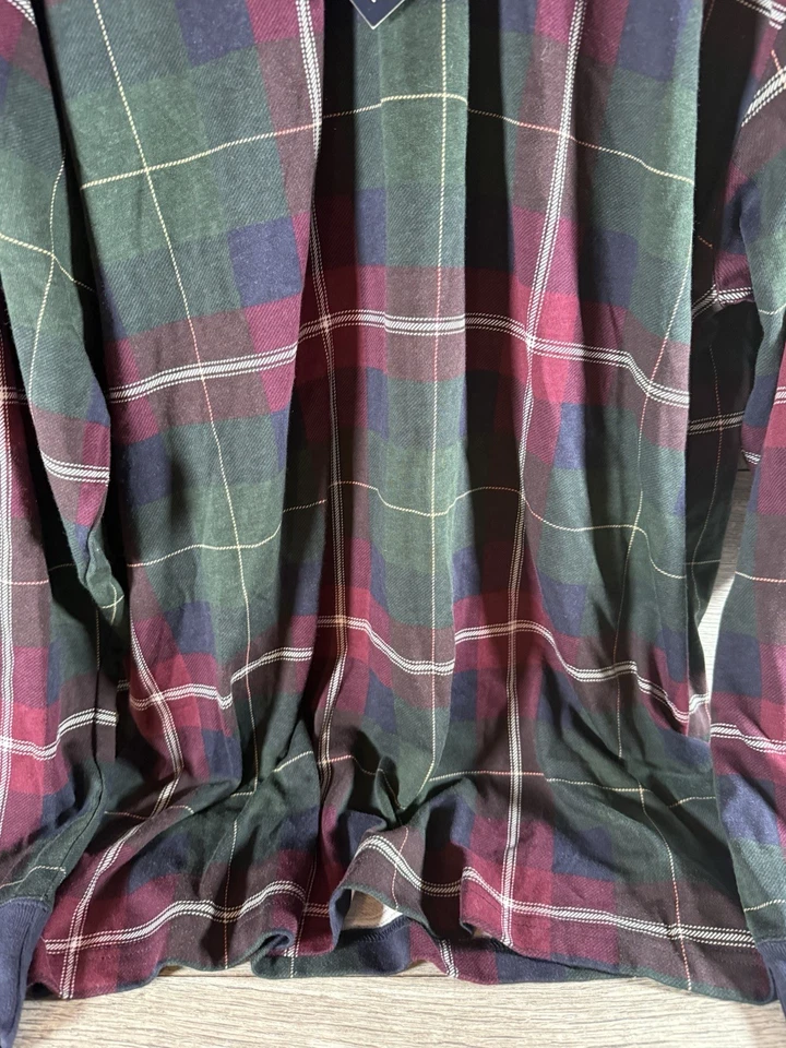 Vintage Chaps Ralph Lauren Polo Long Sleeve Shirt Plaid Tartan XXL - Image 3 of 4