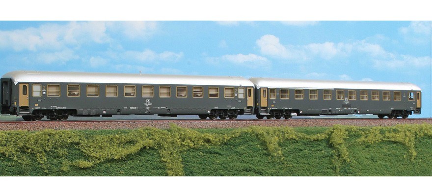 ACME 55229 Type X Bunk Set 1970 2nd + Mixed 1st/2nd Class Gray Slate FS H0