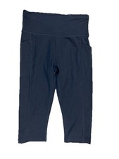 DKNY Sport Women's High-Waist Crop Leggings, Yoga Super Support, Size XS NWT