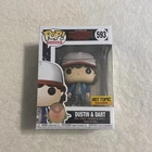 Funko Pop Stranger Things Dustin And Dart 593 2017 Vaulted Hot Topic Exclusive