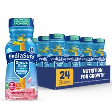 PediaSure Grow & Gain with Immune Support, 27 Vitamins & Minerals for Kids, 7...