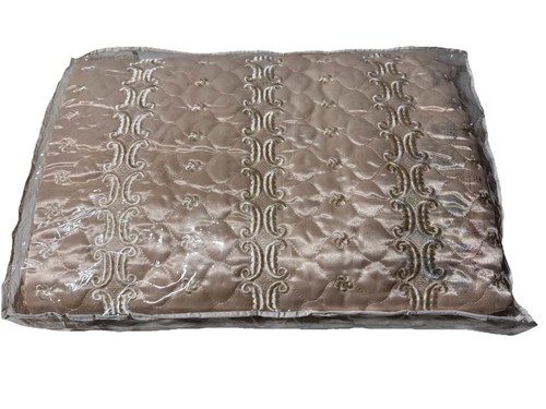 Vintage Splendide Queen Size Bedspread New Polyester Luxurious Quilted Satin - Picture 5 of 9