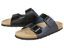 Herren Pantoletten Hausschuhe Sandalen Latschen Schuhe Slipper Hauslatschen NEU