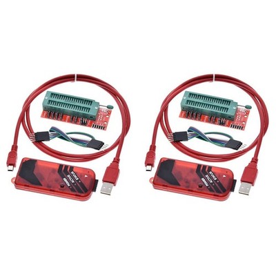 2X PICKIT3 Programmer + PIC ICD2 PIC Kit 2/3 Programming Adapter Universal2767
