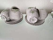 12Tlg. Porzellan Kaffee Set Seltmann Weiden Regina Bavaria Maigl&ouml;ckchen