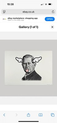 D*Face Dface DOG Save The King DSTK SIGNED White Edition of 230 LTD EDITION