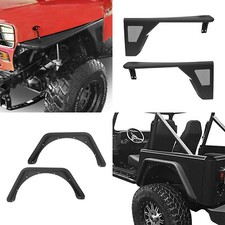 Tube Style Front Rear Fender Flares Armor Guard For 1987-1995 Jeep Wrangler Yj Tube Style Front Rear Fender Flares Armor Guard For 1987-1995 Jeep Wrangler Yj