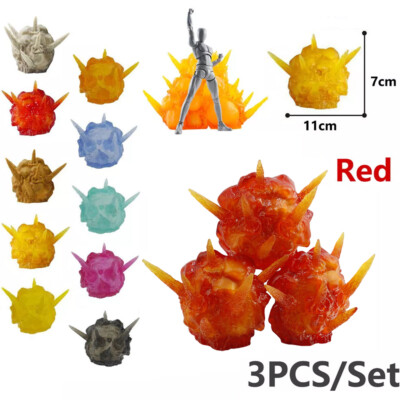 Explode Explosion Burst Effect For SHF 1/12 Figma Figure Red Tamashii Hot!!