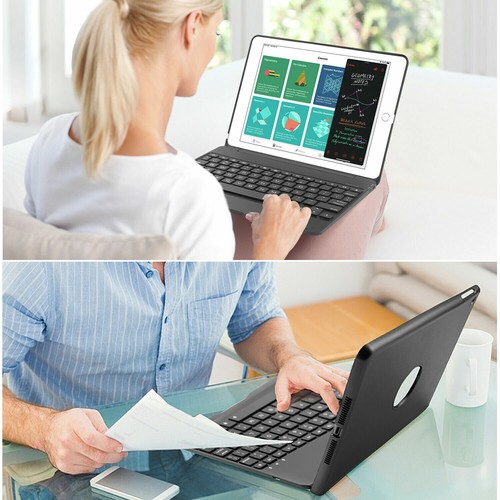 Touchpad Keyboard Case with Rotate For iPad Pro 11" 7/8/9/10th Gen Air 4 5 US - Picture 37 of 54