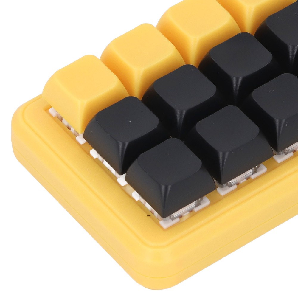 Customizable 12-Key RGB Mechanical Keyboard with Programmable Switches