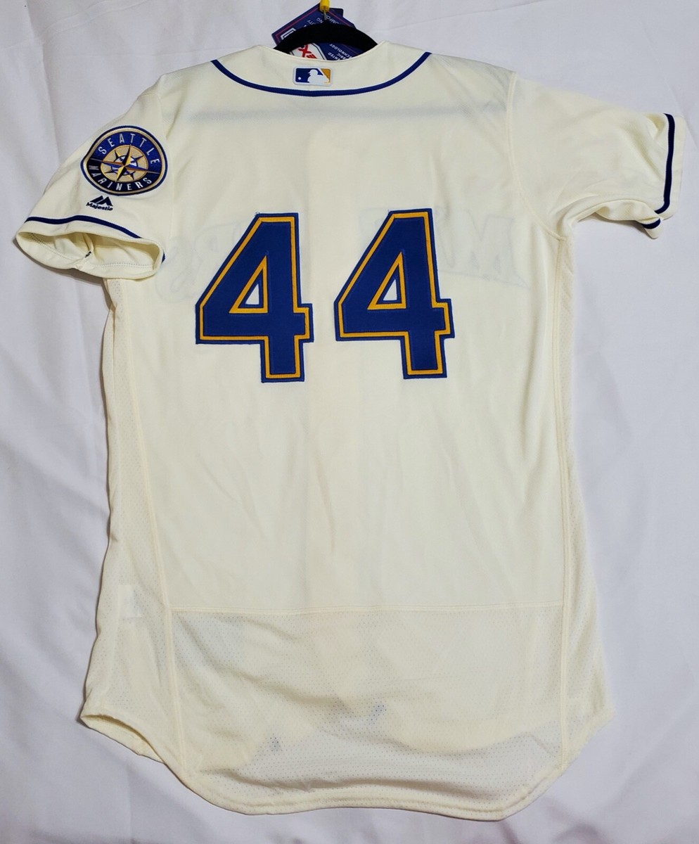 Authentic Majestic JULIO RODRIGUEZ 44 LARGE SEATTLE MARINERS FLEX