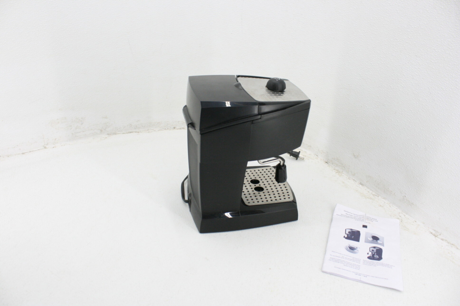 FOR PARTS DeLonghi EC155 Fifteen Bar Espresso Cappuccino Machine Black