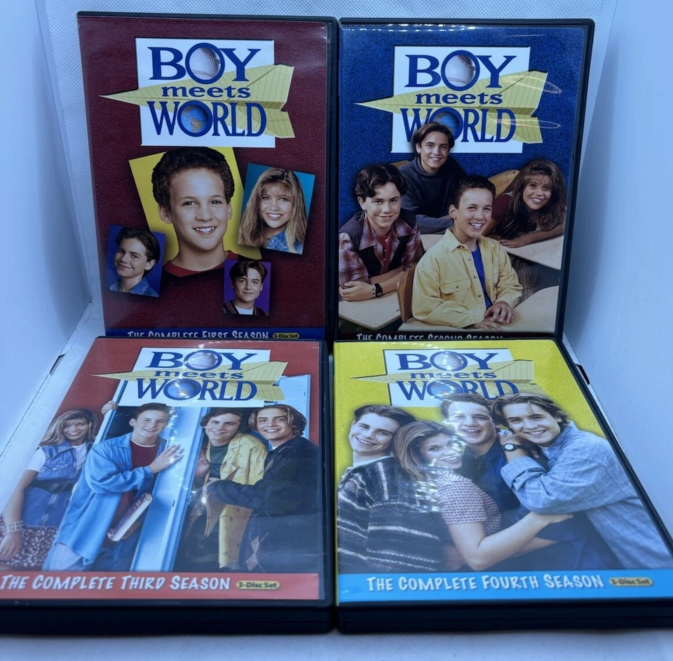 Boy Meets World Complete Series 1-7 DVD 90s Teen Drama Region 1 Free Postage - image 3 of 4
