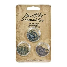 Tim Holtz ~ MINI PAPER CLIPS ~ Idea-ology 