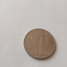 moneta da 100 lire del 1957