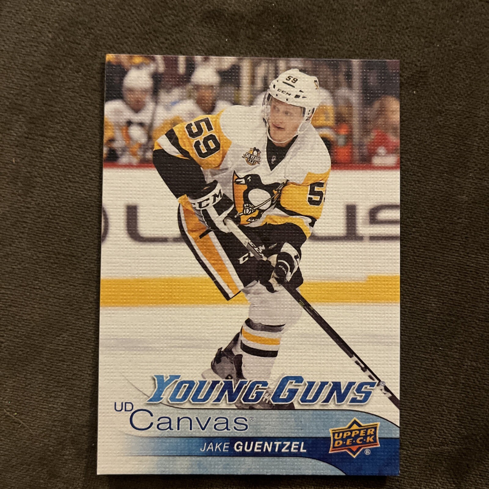 2016-17 Upper Deck - Ud Canvas Young Guns #C235 Jake Guentzel (RC)