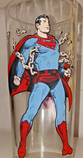 VINTAGE 1975 SUPERMAN DC Comics Pepsi Collector Series Glass